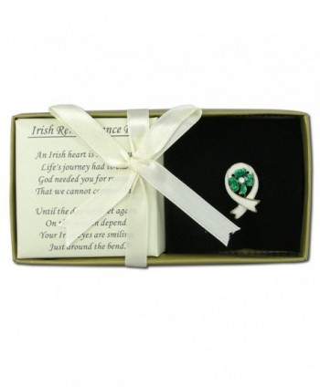 Irish Gifts Shamrock Sympathy Jewelry