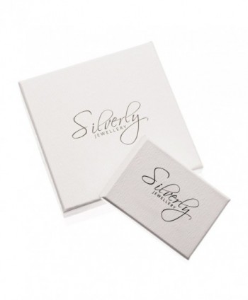 Silverly Womens Sterling Polished Earrings