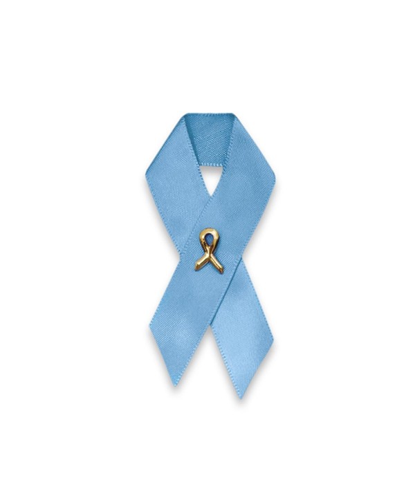 Satin Light Blue Ribbon Pin (Retail) - C2117I8MY85