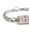 MyIDDr Pre Engraved Customizable Thinners Bracelet in Women's ID Bracelets