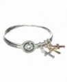 Mothers Prayer Twist Bangle Bracelet God Bless with Cross Charms - C111FIRLG8H