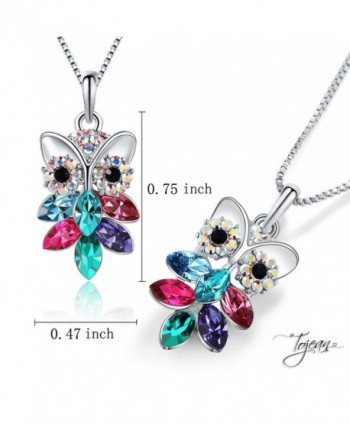 TOJEAN Mothers Necklace Swarovski Birthday