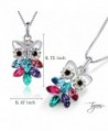 TOJEAN Mothers Necklace Swarovski Birthday