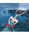 TOJEAN Mothers Necklace Swarovski Birthday in Women's Pendants