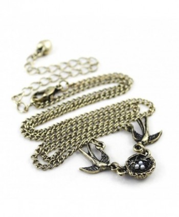 Swallows Pendant Fmaily Happiness Necklace