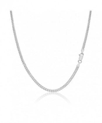 Sterling Silver Cuban Chain Necklace