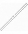 Sterling Silver Cuban Chain Necklace in Women's Chain Necklaces