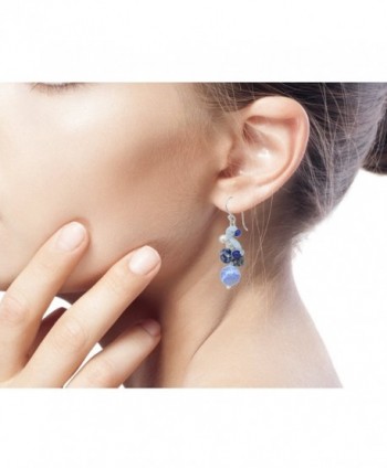 NOVICA Multi Gem Cultured Freshwater Sterling in Women's Drop & Dangle Earrings