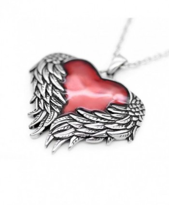 Controse Silver Toned Stainless Guarded Necklace in Women's Pendants