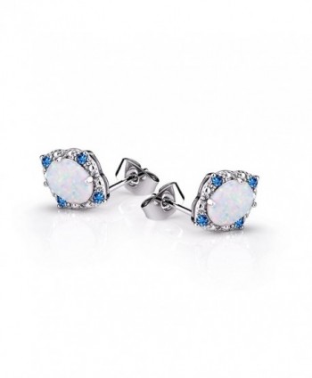 BAOAN Opal Stud Earrings Women