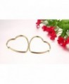 Womens Stainless Fashion Earrings Plated in Women's Hoop Earrings