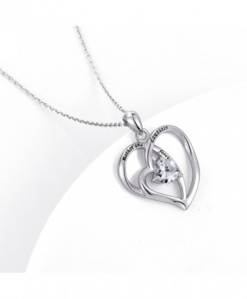 Sterling Daughter Forever Pendant Necklace in Women's Pendants