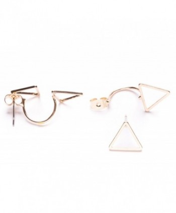 Jackets Earrings Delicate Triangle nickel