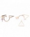 Jackets Earrings Delicate Triangle nickel