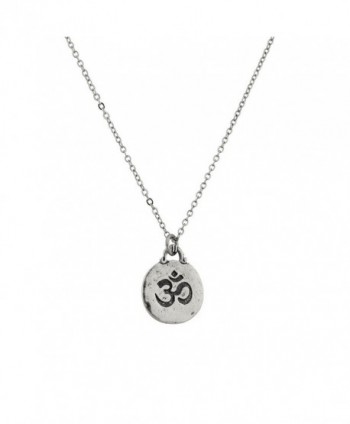 Lux Accessories Hinduism symbol Aum Om Pratima Atman Brahman Soul Self Within Pendant Necklace. - C8129GCM0GL