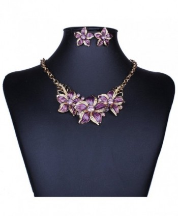 BIBITIME Statement Necklace Jewelery earrings