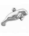 Corinna-Maria 925 Sterling Silver Manatee Charm - CC115WIVBDR