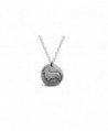 Rosa Vila Round Plate Corgi Necklace - Corgi Dog Inspired Puppy Necklace For Women - C3189K2USLZ