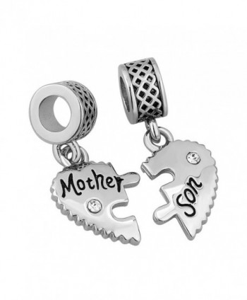 LilyJewelry Mother Heart Bracelet Style1 in Women's Charms & Charm Bracelets