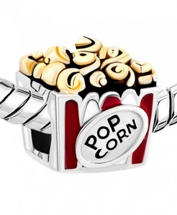 LovelyJewelry Popcorn European Charms Bracelet