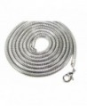 Women 1.5 MM Snake Chain Necklace - Stainless Steel - CE11MTZB613