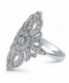 BERRICLE Sterling Zirconia Cocktail Statement in Women's Statement Rings