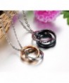 Titanium Necklace Matching Engraved Anniversary in Women's Pendants
