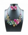Yuhuan Costume Statement Necklace Earrings