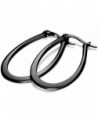 MOWOM Stainless huggie Teardrop Earrings in Women's Hoop Earrings