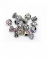 Ten Assorted Rhinestone Bead Charm Spacers - CY1102ZCVI9