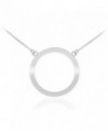 925 Sterling Silver Circle of Life Pendant Karma Necklace- 18" - CV11JB7V6WL