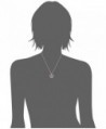 Disney Silver Silhouette Pendant Necklace in Women's Pendants