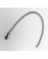 Gunmetal Plated Necklace Extender Lobster