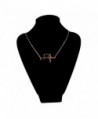 Pusheng Stainless Heartbeat Cardiogram Necklace in Women's Pendants