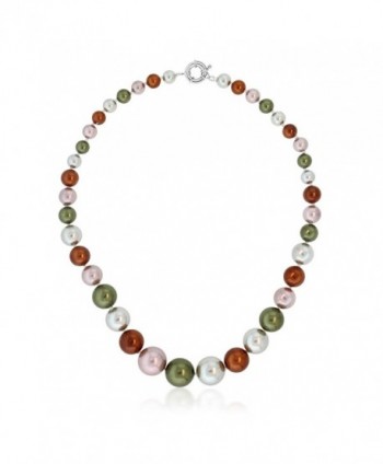 Stunning Multi Color Round Necklace