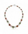 Stunning Multi Color Round Necklace