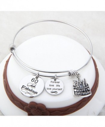 Gzrlyf Birthday Happy Jewelry Family in Women's Bangle Bracelets