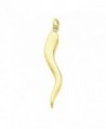 14k Yellow Gold Italian Horn Charm - CJ1274HKD5Z