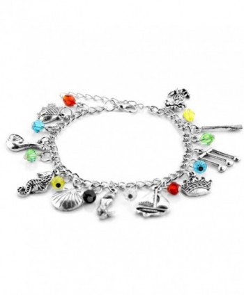 Mermaid Inspired Collection Bracelet Superheroes in Women's Charms & Charm Bracelets