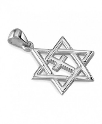 Small Messianic David Sterling Silver