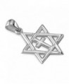 Small Messianic David Sterling Silver