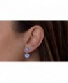 Sterling Silver Zirconia Design Earrings