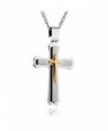 Cross Necklace Women Pendant Silver