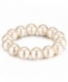 Caperci 13mm Stretch Simulated Pearl Bracelet for Women - C012ERDZMKZ