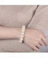 Caperci Stretch Simulated Pearl Bracelet