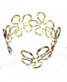 Elegant New Gold Tone Geometric Sunflower Upper Arm Bracelet Armband Armlet Cuff - C118224L0LO