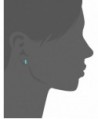 GUESS Basic Blue Stone Earrings
