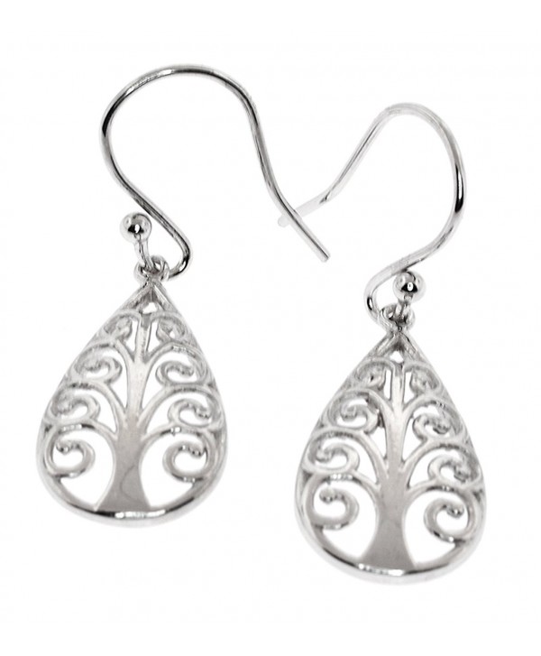 Sterling Silver Drops- Symbolic Tree of Life and More..... Earrings ...