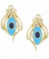House of Harlow 1960 Risha Turquoise Clip-On Earrings - CY12BMLHFKZ