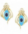 House of Harlow 1960 Risha Turquoise Clip-On Earrings - CY12BMLHFKZ